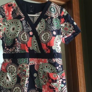 Med Couture scrub top